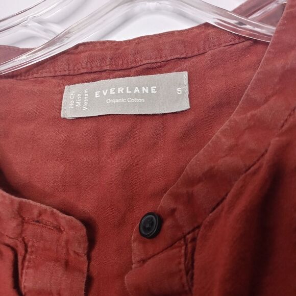 Everlane rustic brown dress size small - Picture 6 of 8